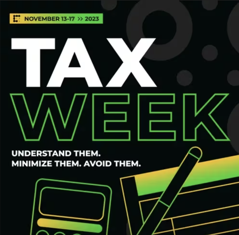 CoinDesk's Tax Week 2023 Series Unveils Insights and Expertise