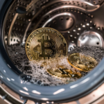Bitcoin in washing machine