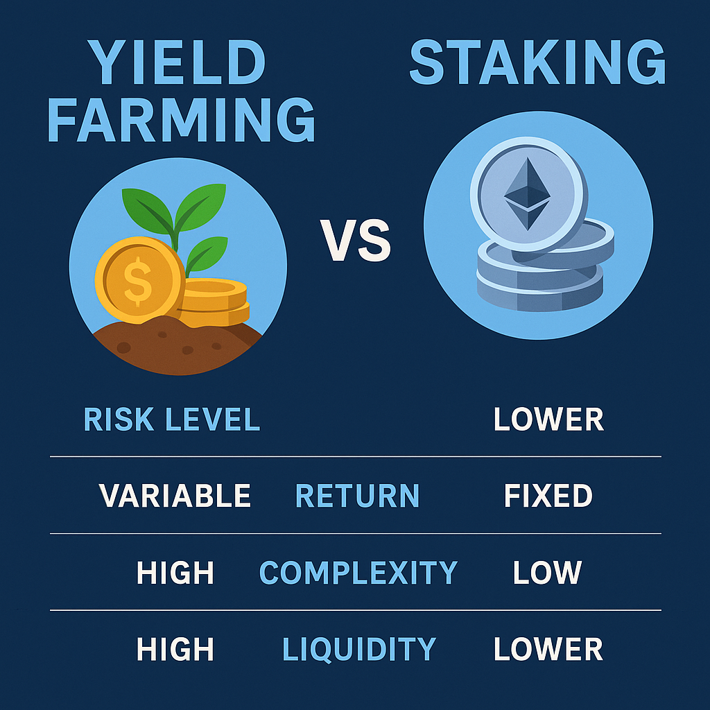 Yield Farming Vs Staking Blockchain Crypto Tax Prep Yield Farming Vs Staking Blockchain Crypto Tax Prep