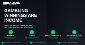 Crypto Gambling Taxes 2026: DeFi Prediction Markets, Decentralized Casinos, and What the IRS Expects