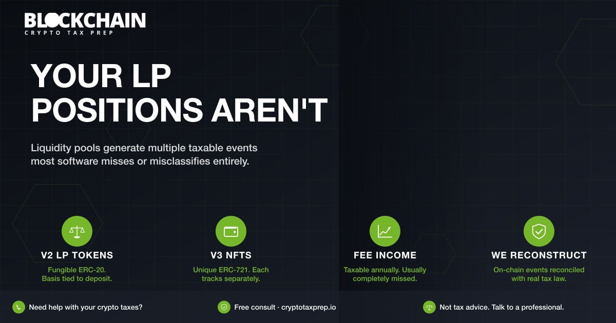 The Complete Guide to Crypto LP Tax Treatment