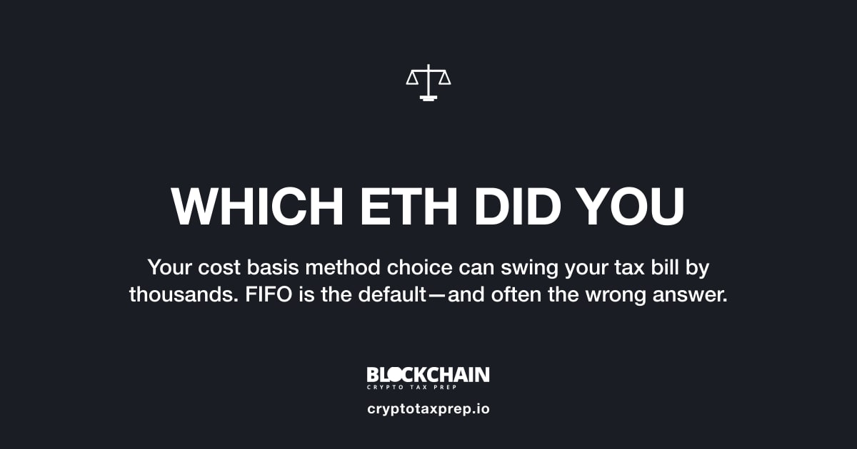 FIFO vs HIFO vs Spec-ID: Which Cost Basis Method Saves You the Most?