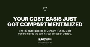 The Per-Wallet Basis Safe Harbor: What It Was and What to Do If You Never Allocated