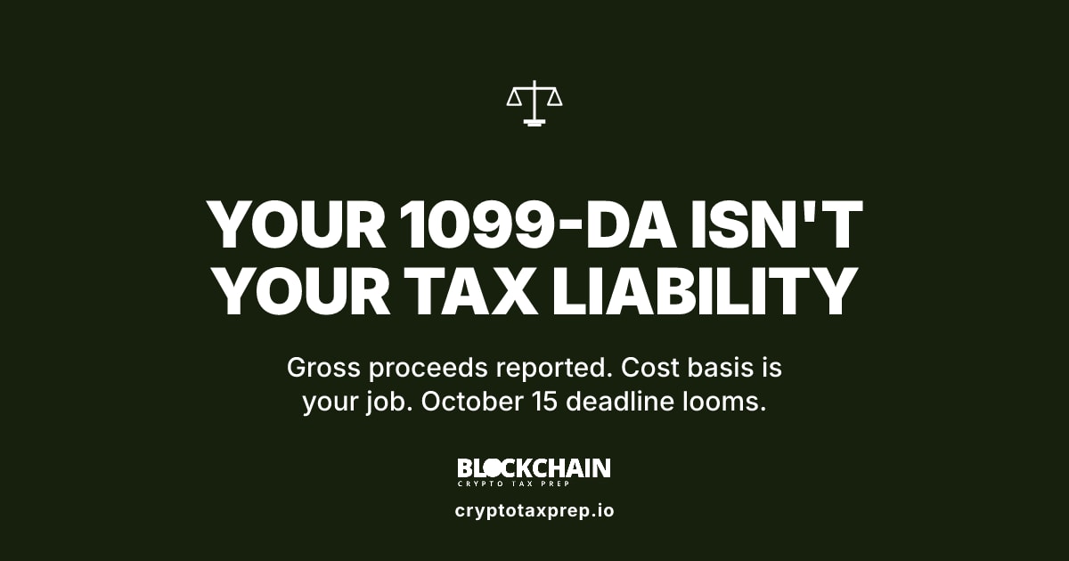 Filing on Extension? Read Your 1099-DA Before You File