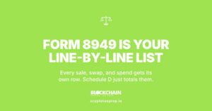 Form 8949 vs Schedule D for Crypto: Which Does What