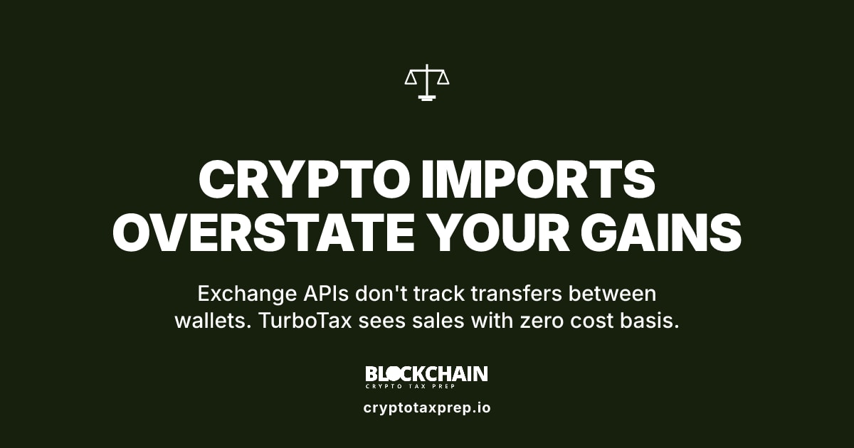 Why Your TurboTax Crypto Import Shows the Wrong Cost Basis (And What It's Costing You)